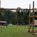 Lagerplatz mit Lagerplatzbauten