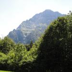 Aussicht auf einen nahgelegenen Berg